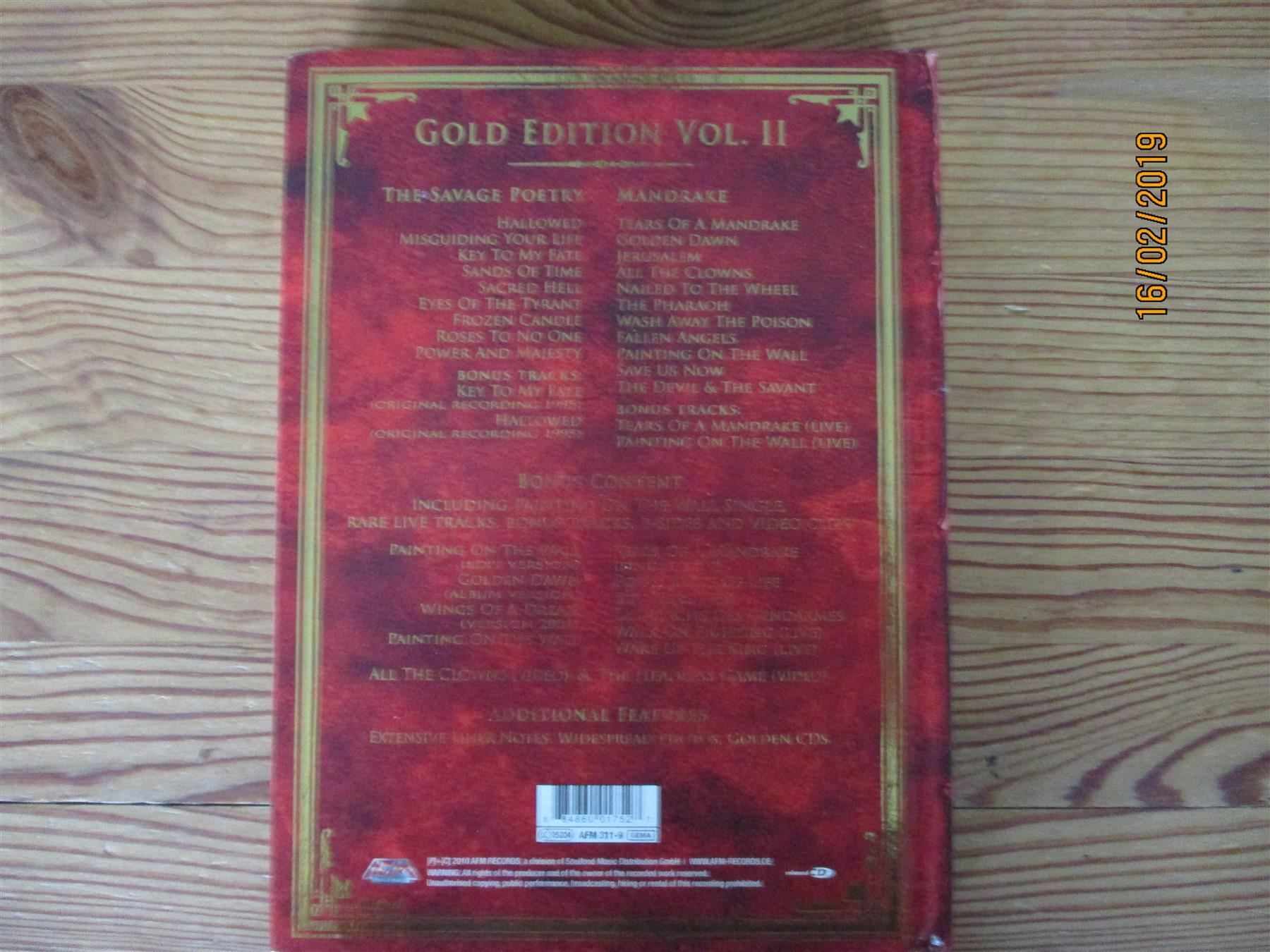 CDs: EDGUY - Gold Edition Vol. II – Gebraucht aus Liestal von Disc-Point 1