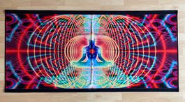 Yoga Meditations Tuch Wandbehang Deko Chakra Hyper Space ...