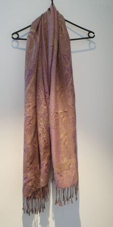 ++ Schal ++ in braun / violett