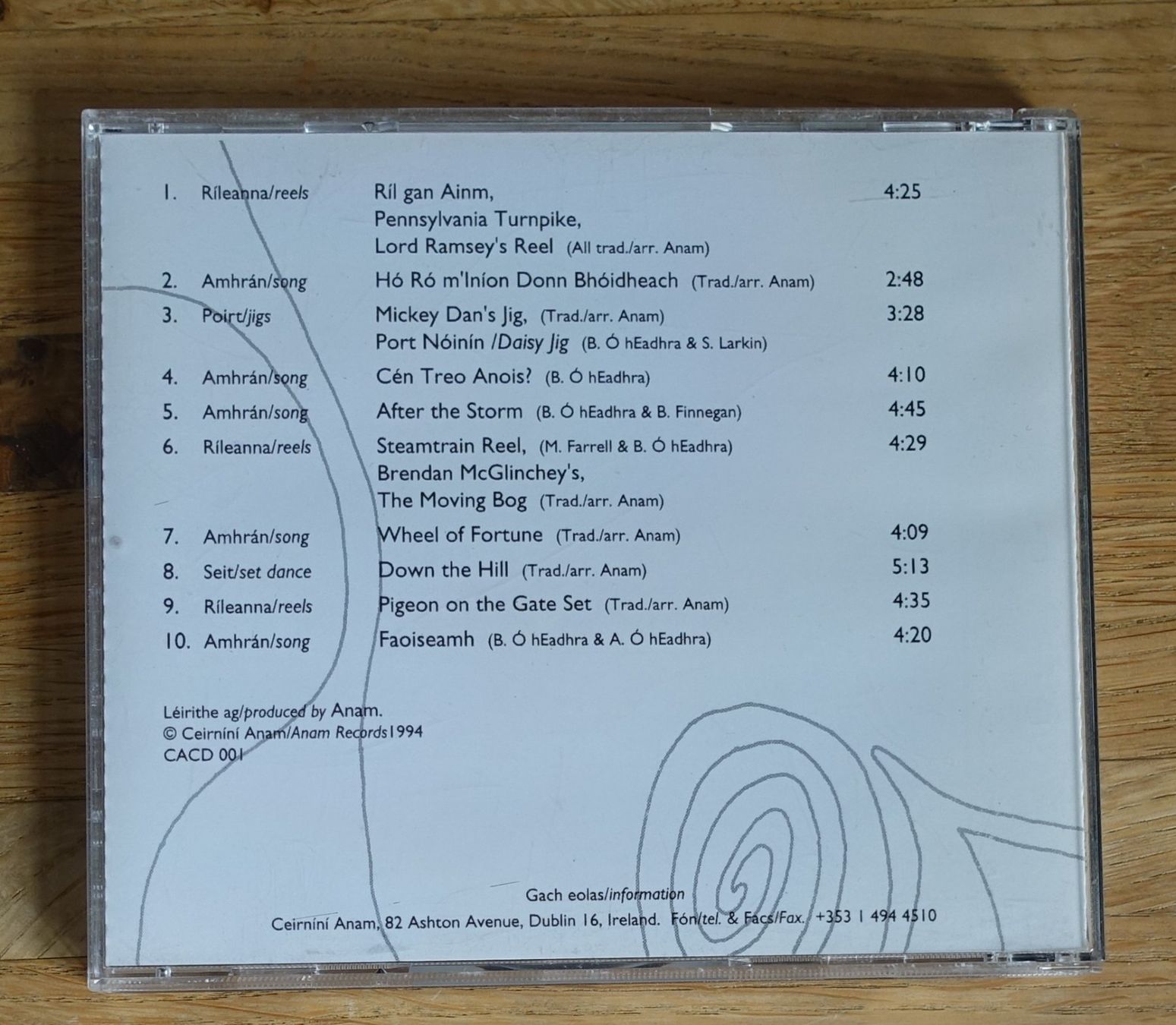 CD: Anam - D10 – Usato da Sessa venduto da discoverymedia 1