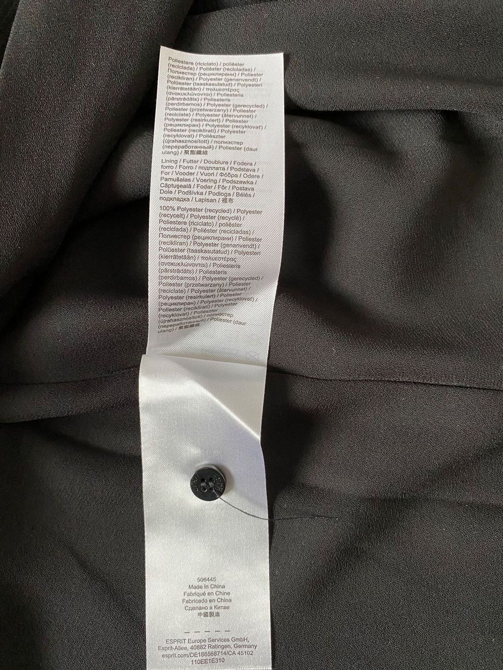 Esprit Vestiti: ESPRIT - langärmliges Hemdkleid – Nuovo (secondo la descrizione) da Meilen venduto da kleisi01 8