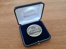 Rarität - Olympiade Montréal 1976 Sterling Silber Medaille