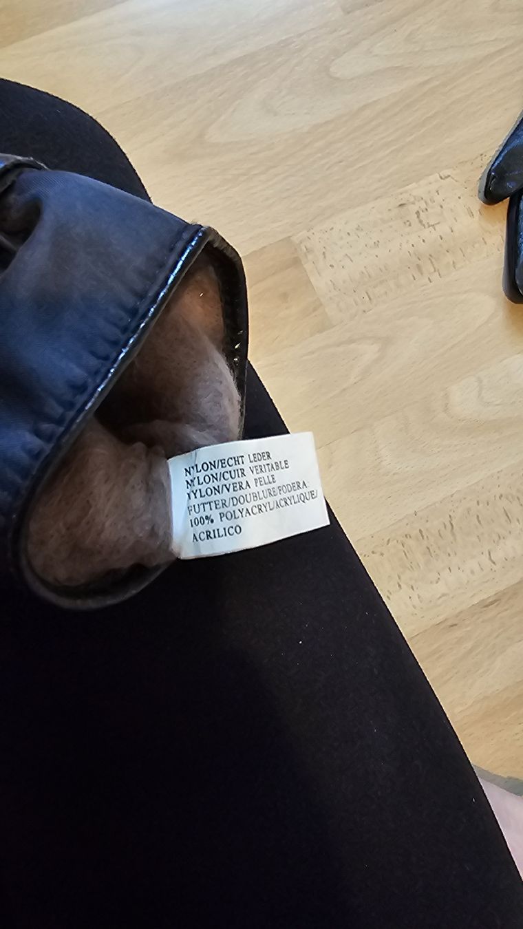 Guanti & manicotti: Elegante Winterhandschuhe aus Echtleder – Nuovo (secondo la descrizione) da Suberg venduto da nat_qvg5 2