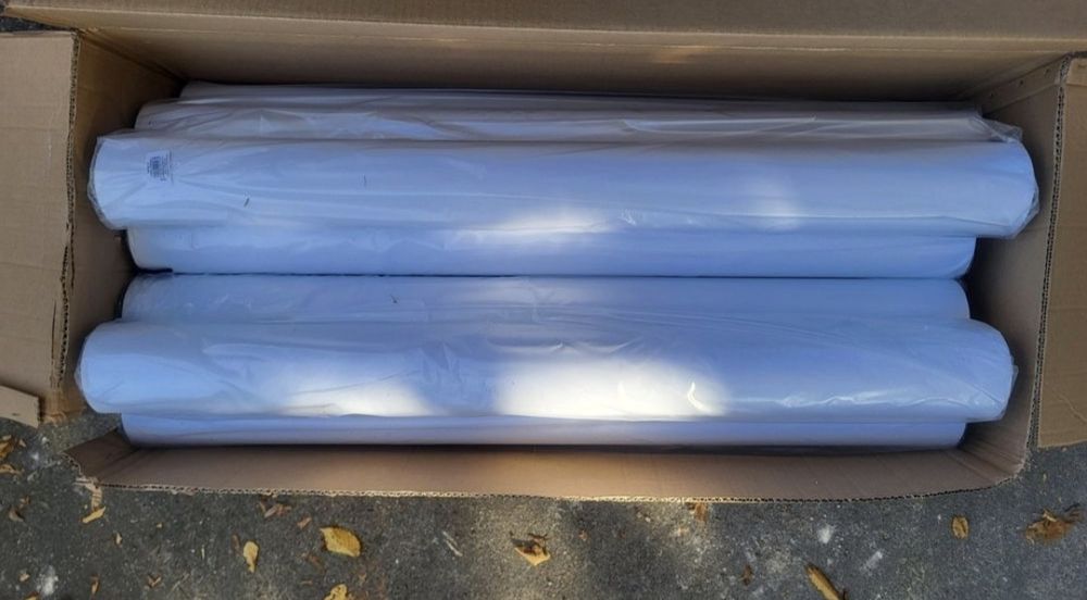 PVC-Rohr, Kanalrohr 100 x 1,5 mm, weiss (Neu und originalverpackt) in ...