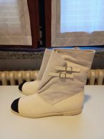 Stivaletto alto Chanel con fibbie