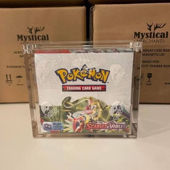 Pokémon Carte collezionabili: Booster box acryll case – Nuovo e nell'imballaggio originale da Zürich venduto da ban_wfc2