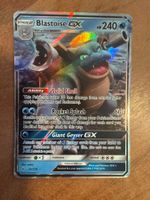 Pokemon Blastoise GX 35/124