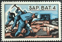 Soldatenmarke 2.WK, Sappeur Batallion 4, Wi Sap 11
