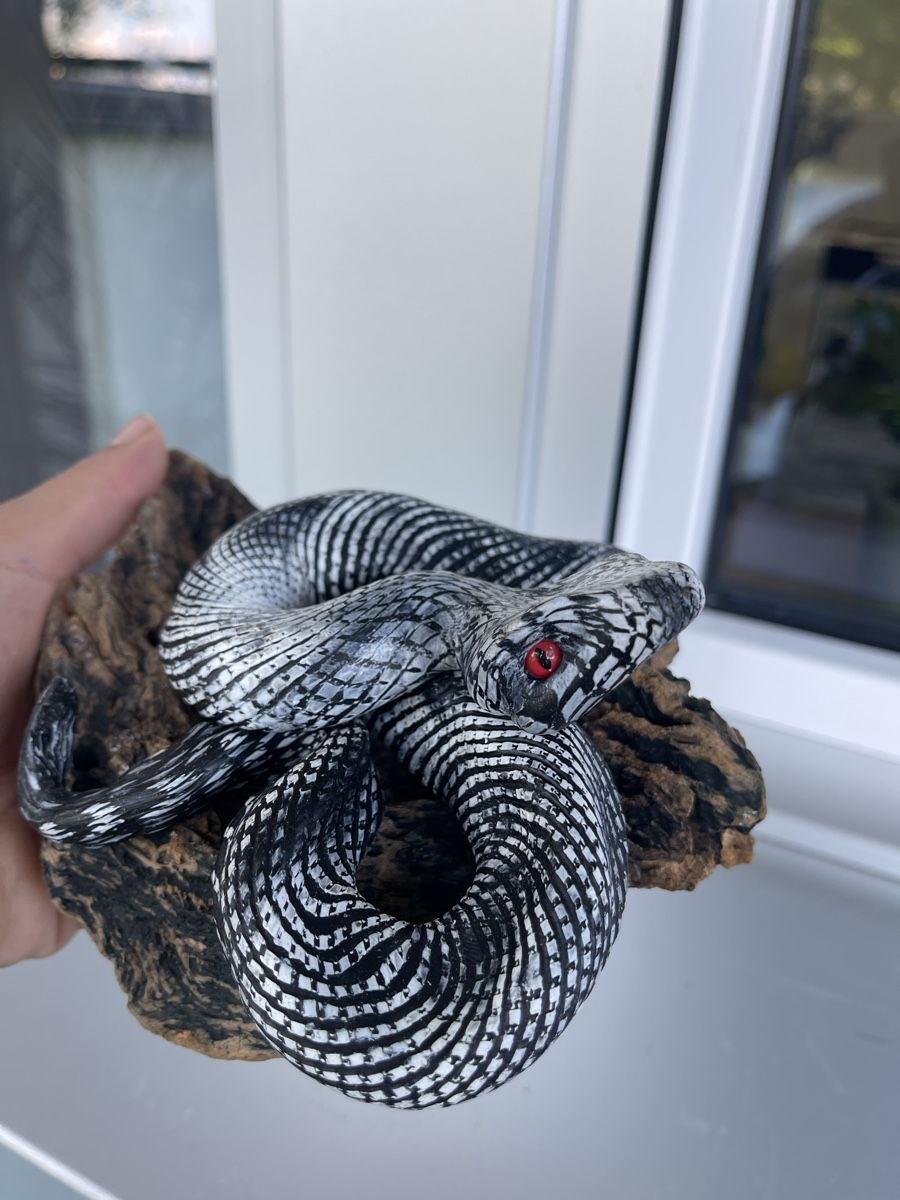 Statuette: Handmade Candle Snake Statue - Perfect Decor! – Nuovo (secondo la descrizione) da Wetzikon ZH venduto da man_7mn7 4
