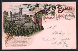 Litho Baden, Restaurant Schloss Scharten