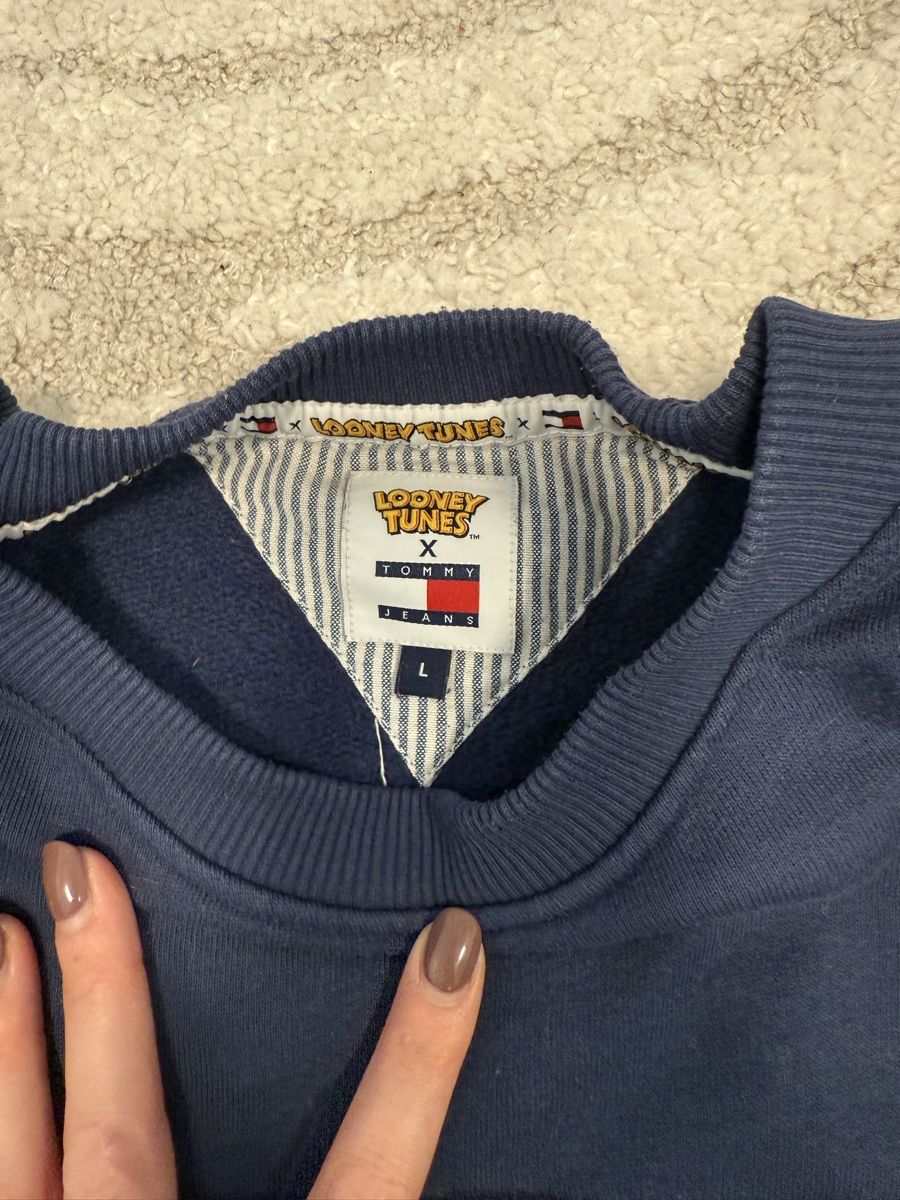 Tommy Hilfiger Pullover & Sweatshirts: Tommy Hilfiger x Looney Tunes Navy Pullover Gr. L – Neu (gemäss Beschreibung) aus Hägendorf von Mocca72 2