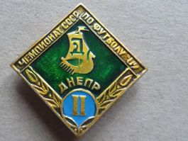 ABZEICHEN FUSSBALL MEISTERSCHAFT DNIEPER, SOVIETUNION