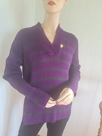 RALPH LAUREN Strickpullover Pullover 2X 42 44 L Schalkragen