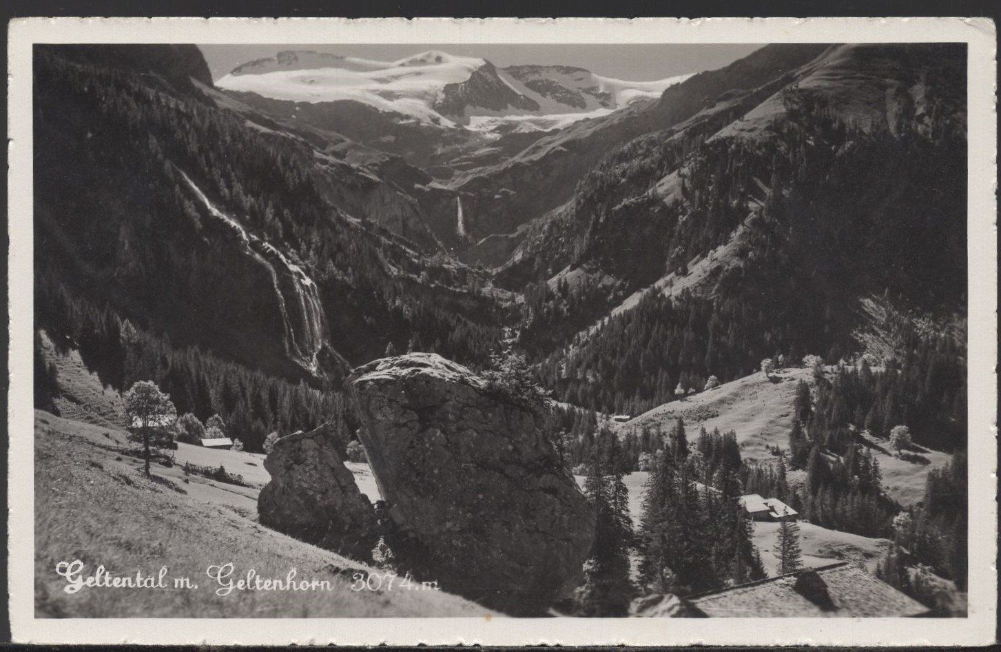 Cartoline postali: Geltental  m.  Geltenhorn – Usato da Aarau venduto da kufi44