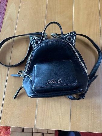 Magnifique sac Karl Lagerfeld en cuir