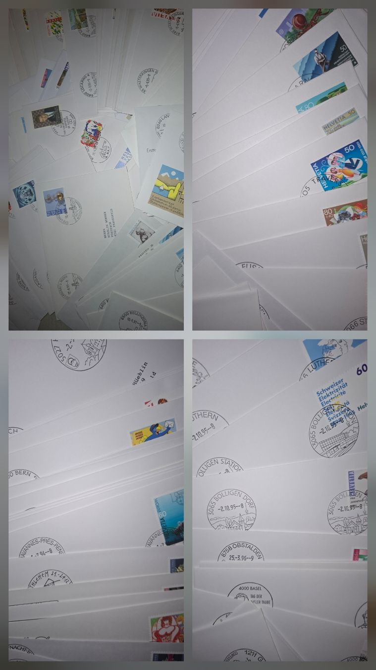 Tutti i francobolli: Kiste mit FDC / Briefe  – Usato da Balgach venduto da SIMEON27 1