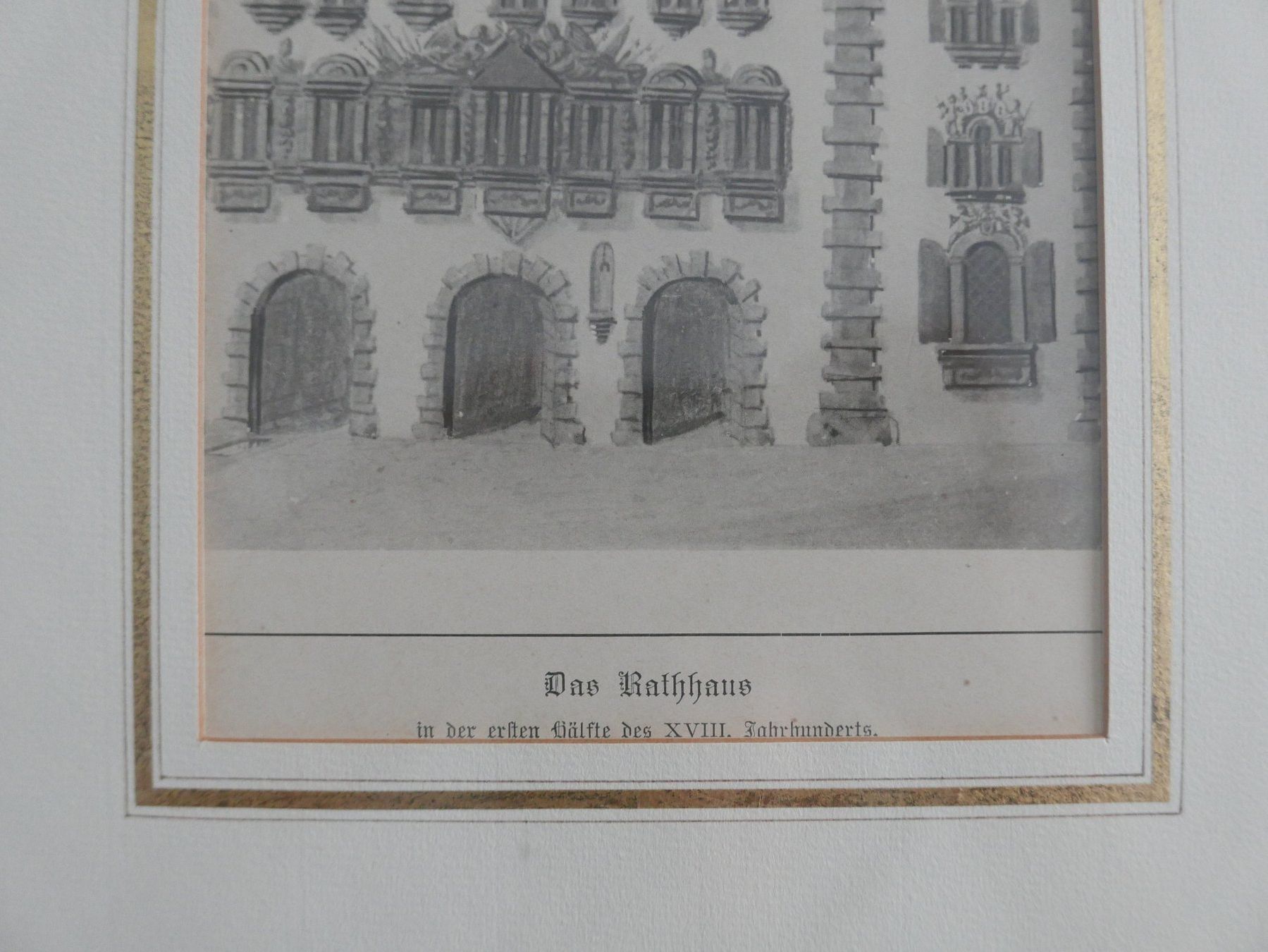 Poster & Bilder: BILD RATHAUS ST. GALLEN ANFANGS 18. JH. – Gebraucht aus Balgach von Zwischenraum 6