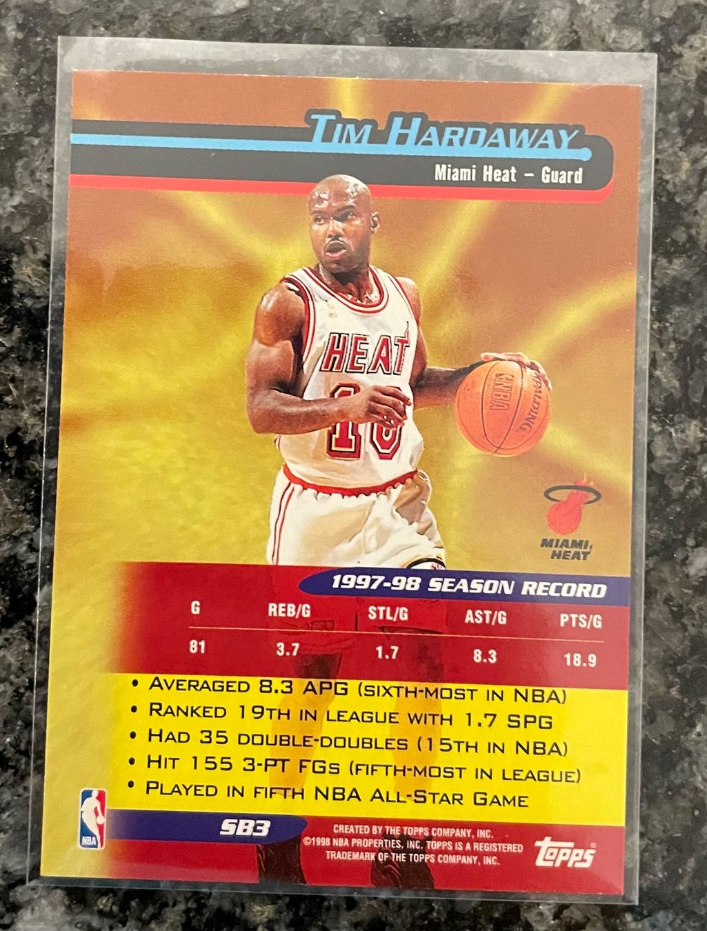Nba Carte collezionabili: NBA Tim Hardaway Topps Navigators Card – Nuovo (secondo la descrizione) da Muttenz venduto da joba23 1