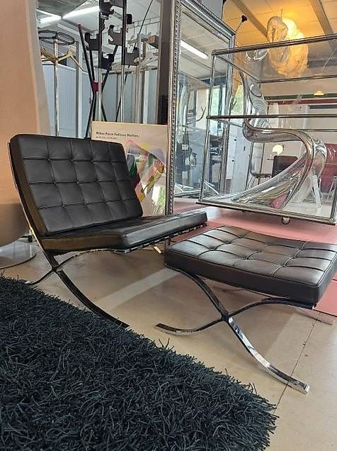 Poltrone: Barcelona Chair inkl. Ottoman – Usato da Zollikofen venduto da OberliAG