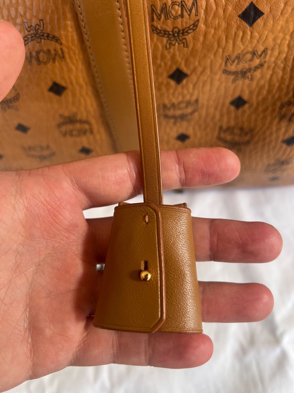 Mcm Sacs: MCM Weekender 45cm - ungetragen / Cognac – Neuf (Voir description) à Derendingen par MDPshopandmore 5