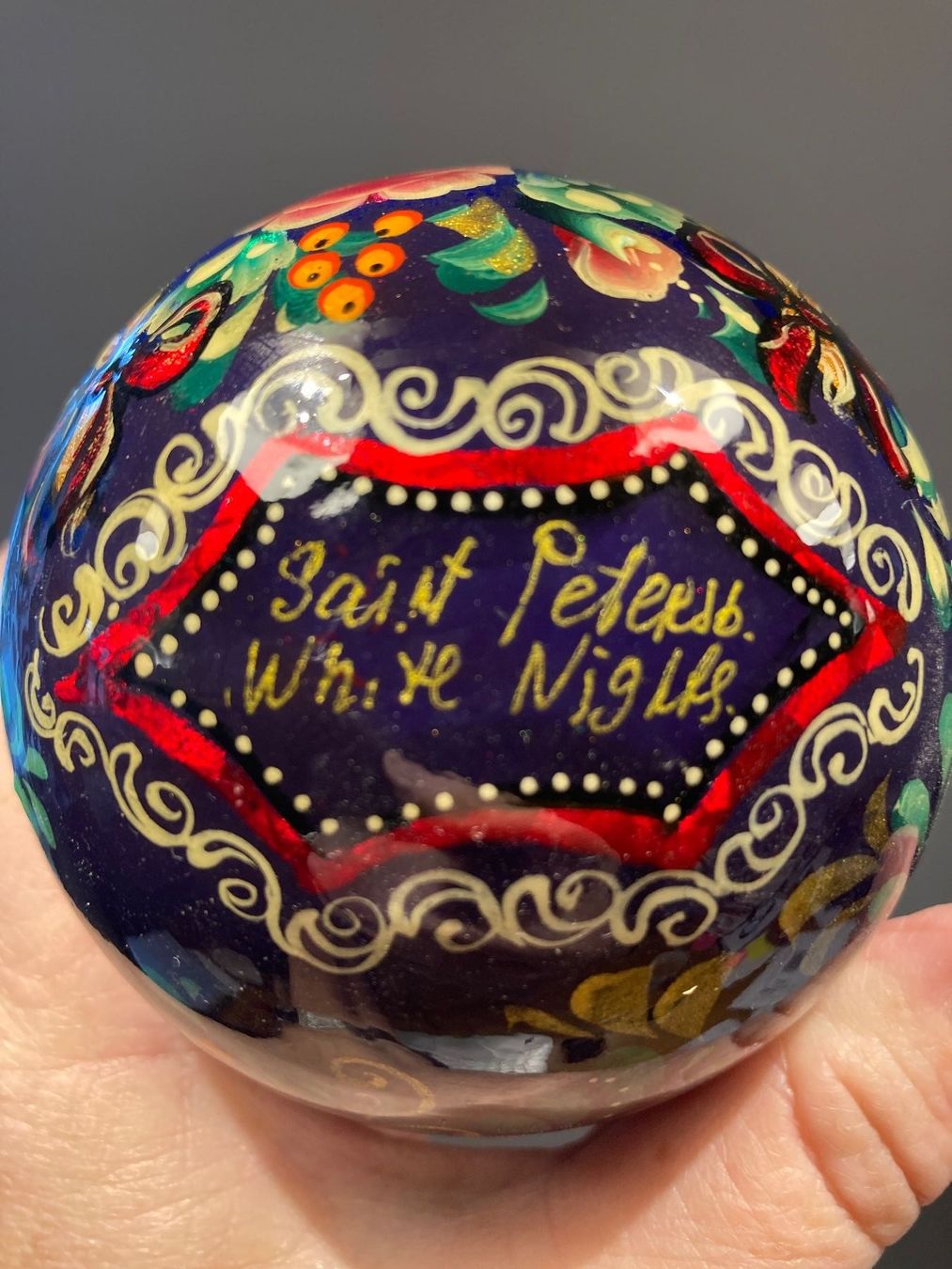 Tutte le decorazioni: Weihnachtskugel handbemalt St. Petersburg – Usato da Winterthur venduto da silen 2
