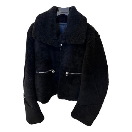 Veste Sandro mouton retourné