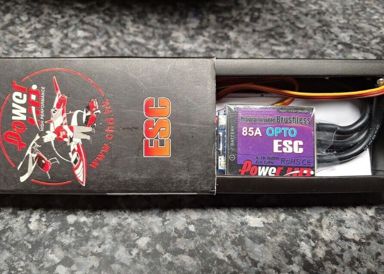 Modellismo RC: Power HD ESC 85A 2-6S Brushless Electric Speed Controller – Nuovo e nell'imballaggio originale da Lausanne venduto da Techobby