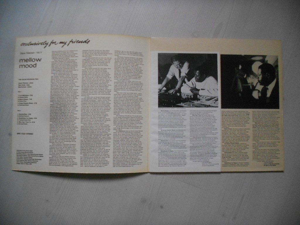 Dischi in vinile: OSCAR PETERSON  -  MELLOW MOOD – Usato da Bex venduto da Giorgiob 3