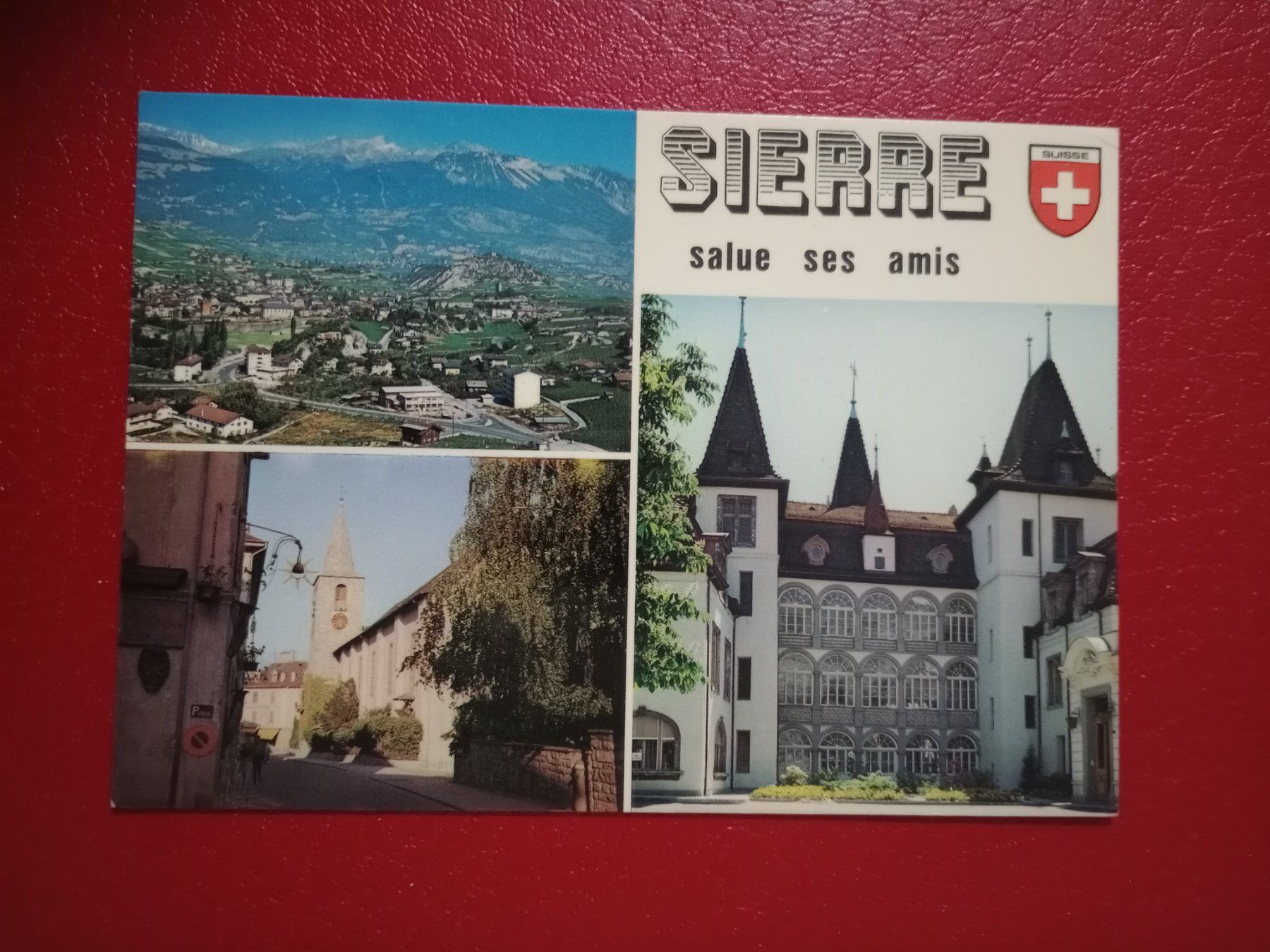 Cartoline postali: Sierre Wallis mehrbildrig – Usato da Küttigen venduto da Melisch1000