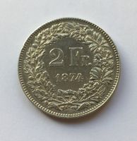 1874 2 Franken -unz