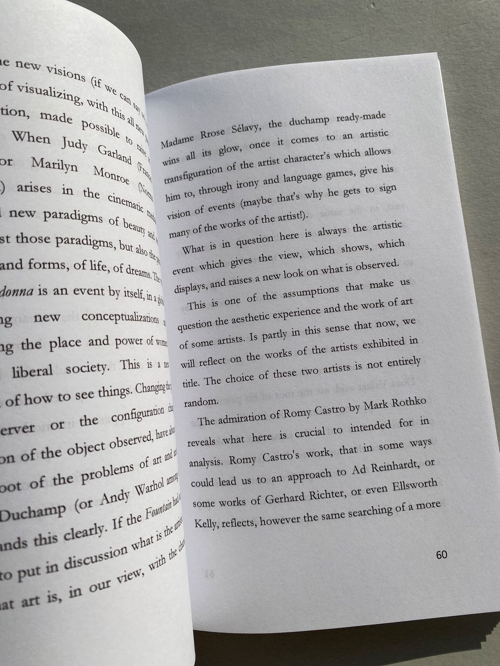 Libri: Mark Rothko & Romy Castro, Englisch/Portugiesisch – Usato da Zürich venduto da lesgarcons 4