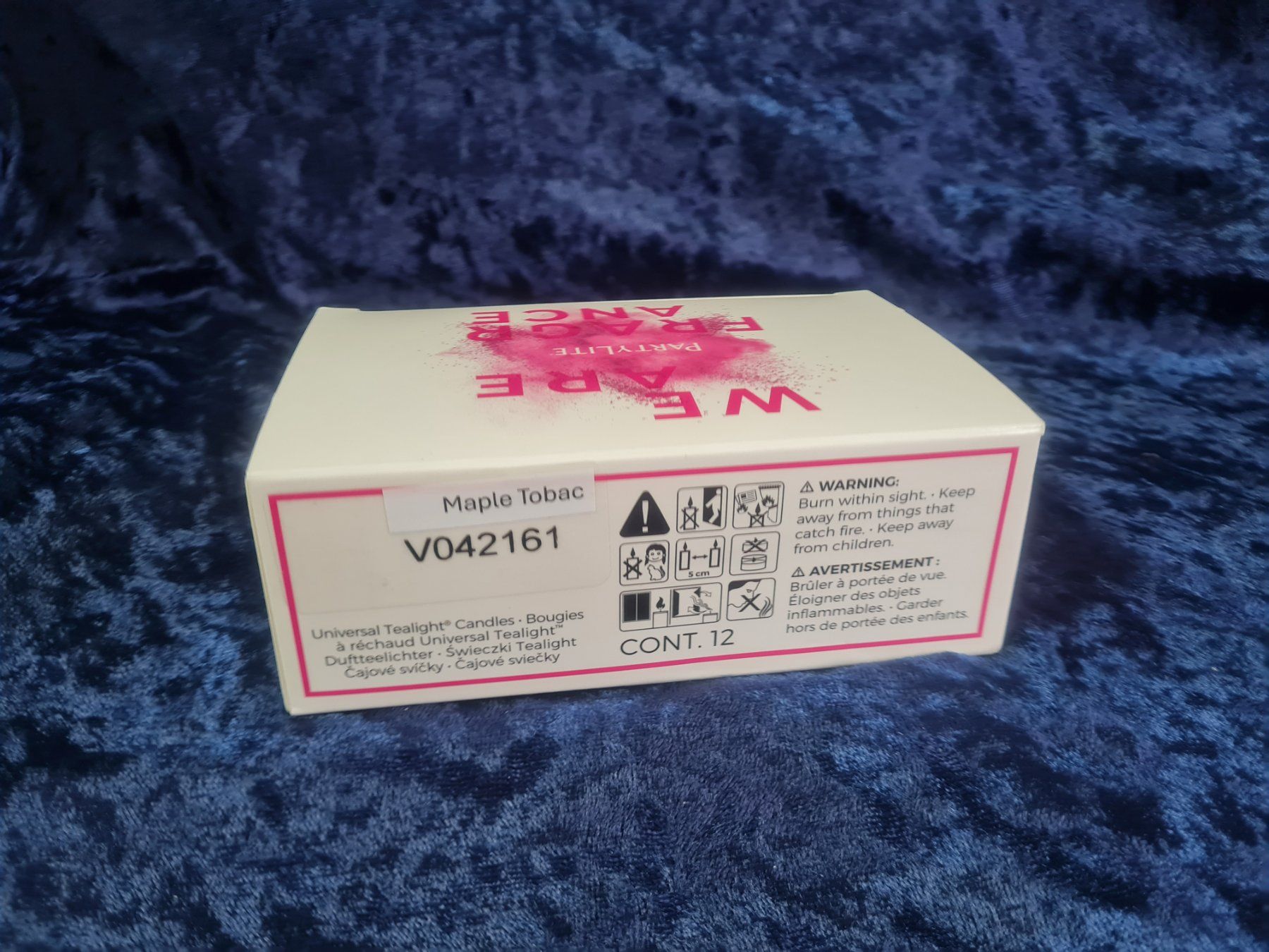 Partylite Candele: PartyLite - 12 Teelichter Maple Tobac – Nuovo e nell'imballaggio originale da Othmarsingen venduto da Kleibai 1
