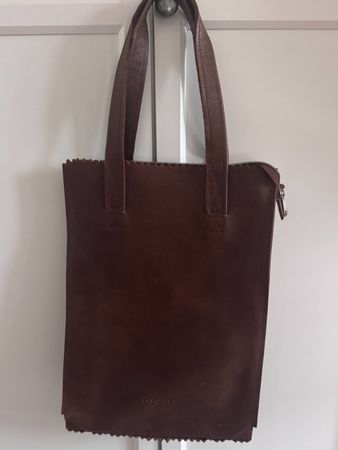MYOMY My Paper Bag Shopper Leder braun – sehr gut