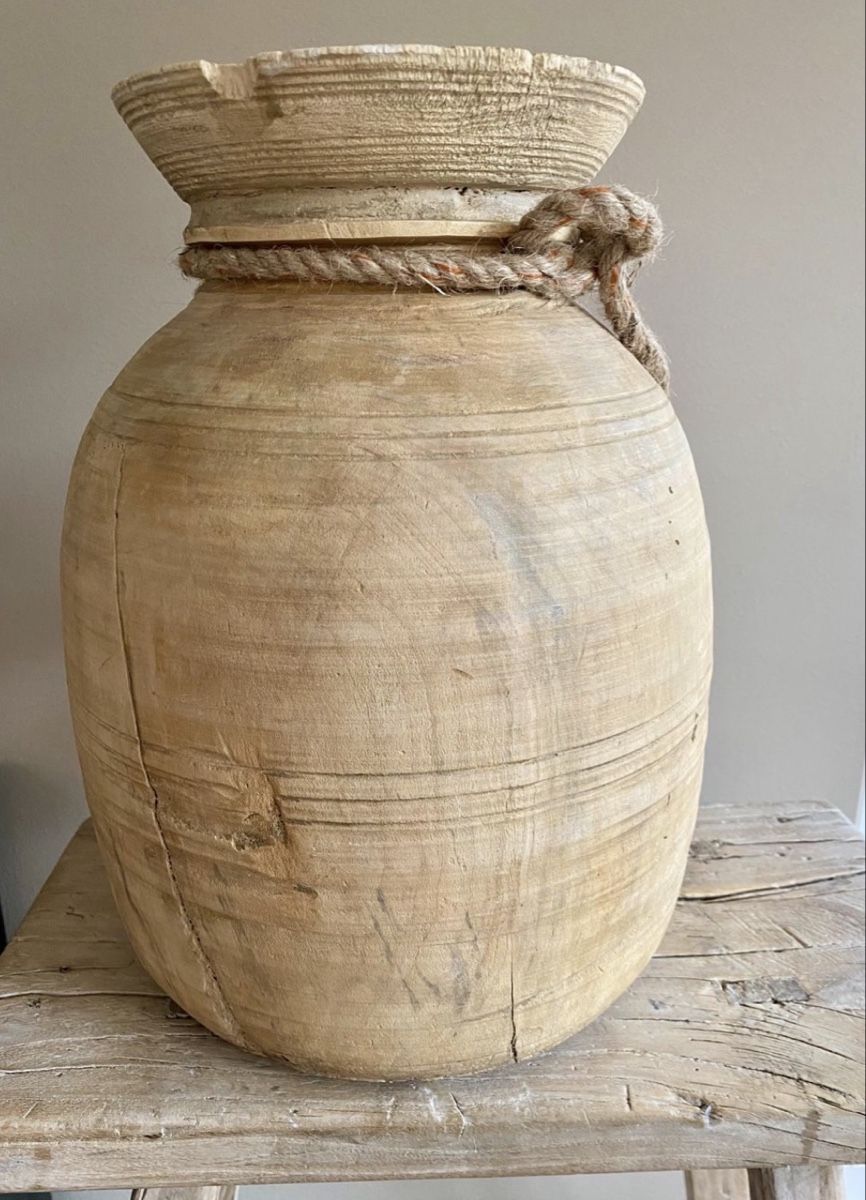 Vasen & Gefässe: Rustikale Holzvase, handmade  – Neu und originalverpackt aus Küsnacht ZH von and_k8kb 1