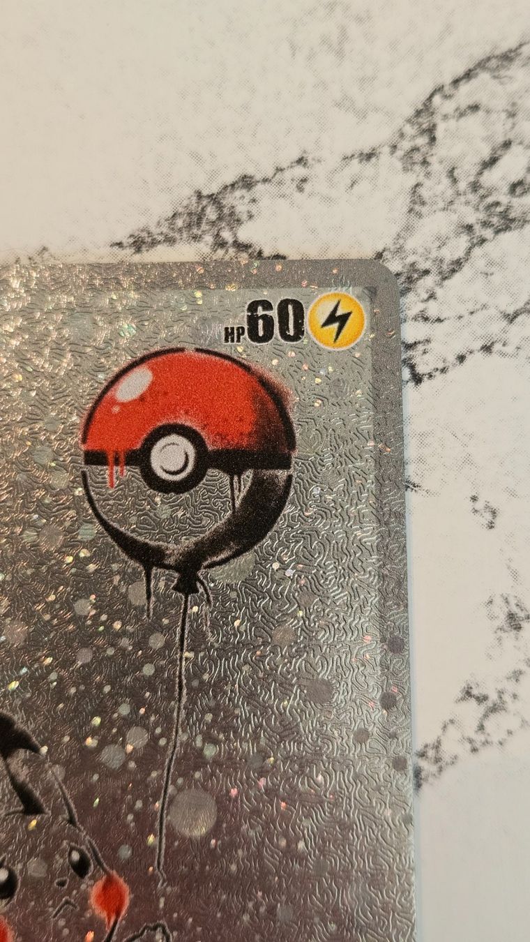 Pokémon Carte collezionabili: Pikachu X Banksy Custom Card – Nuovo (secondo la descrizione) da Yverdon-les-Bains venduto da sen_dh25 2