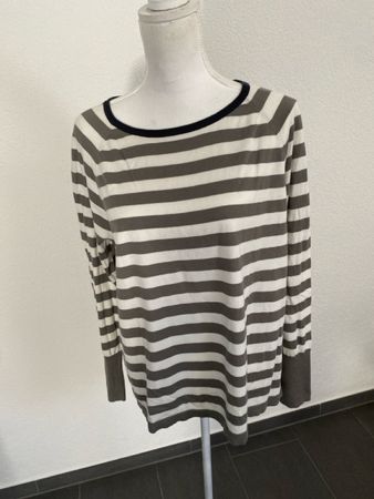 Marc O'Polo Pullover gestreift grau creme guter Zustand
