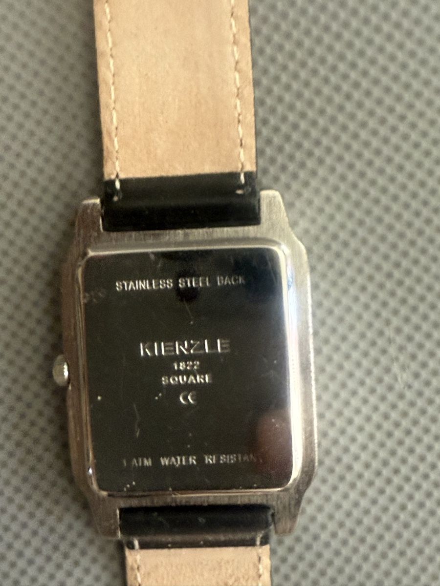 Kienzle Orologi: Kienzle 1822 Square Watch with Leather Strap 31mm – Difettoso da Embrach venduto da Tom1717 6
