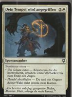 TCG Magic The Gathering MTG CLB  052 Dein Tempel wird angegr