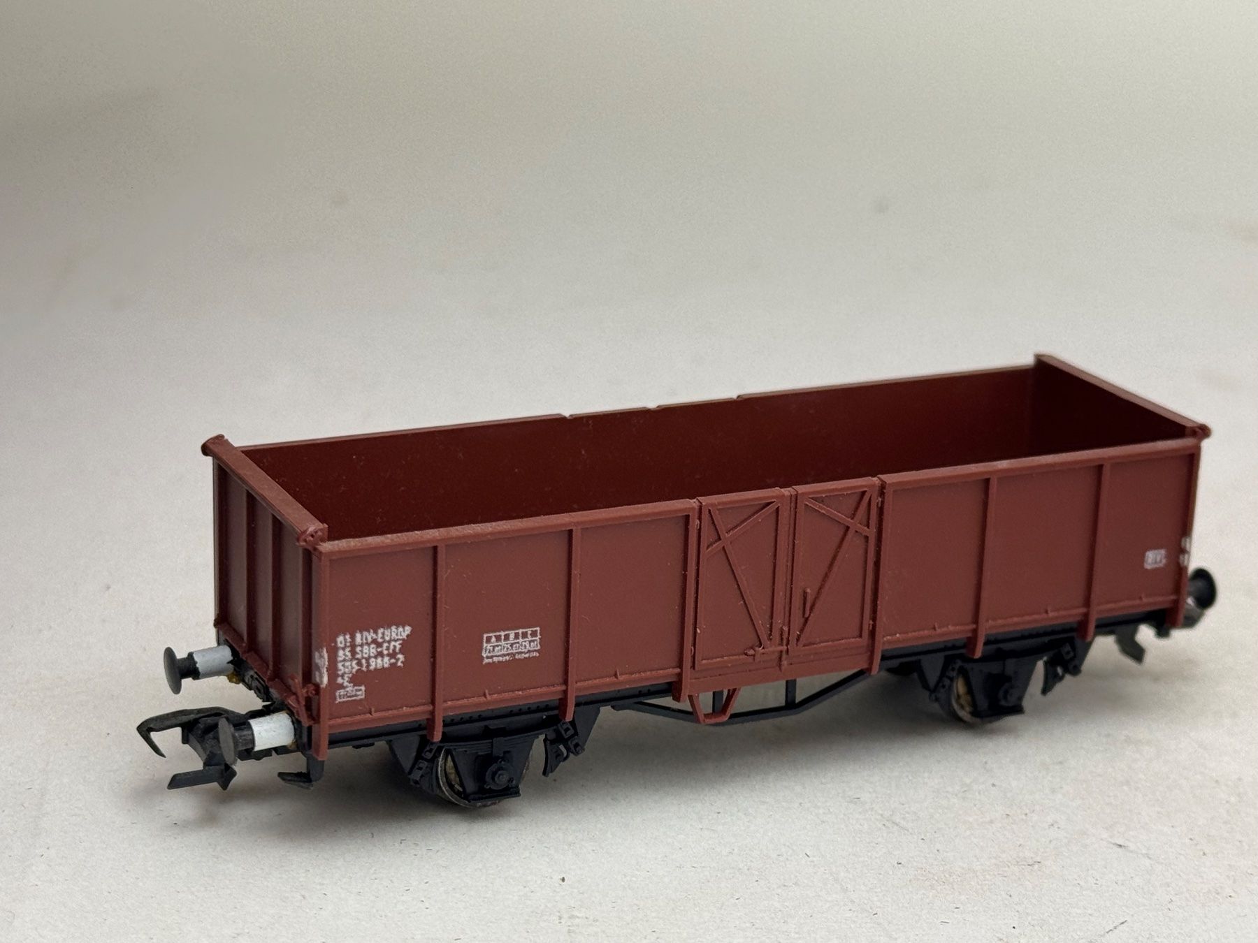 Liliput Modellini di ferrovie: EX- Liliput Hochbord Wagon – Usato da Elm venduto da Wikmtz 1