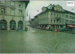 Langenthal BE - Hochwasser Juni 1973