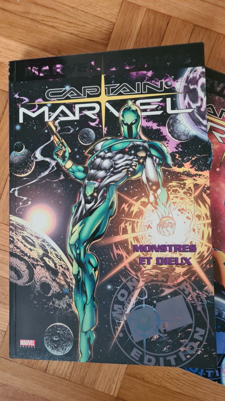 BD: Captain Marvel (Lot de 2, Marvel Monster) – D'occasion à Genève par fab2401 1