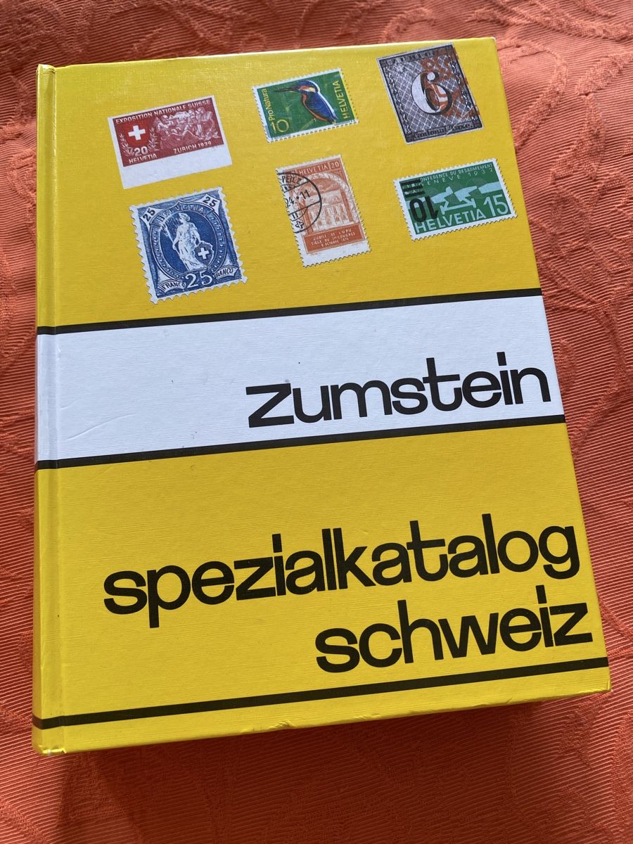Livres: Zumstein Spezialkatalog Schweiz 1992 – D'occasion à Utzigen par Lasagne99