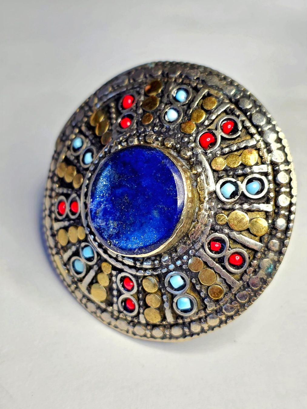 Bagues: Grosser Fingerring mit Lapis – Neuf (Voir description) à Zürich par Benedikt21 8