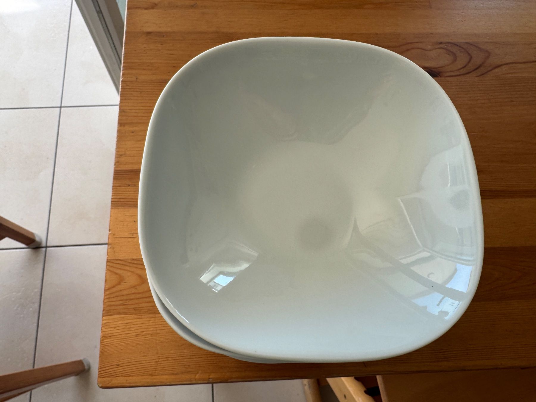 Ikea Assiettes: IKEA VÄRDERA service weiss – D'occasion à Fribourg par BarbaraD 4