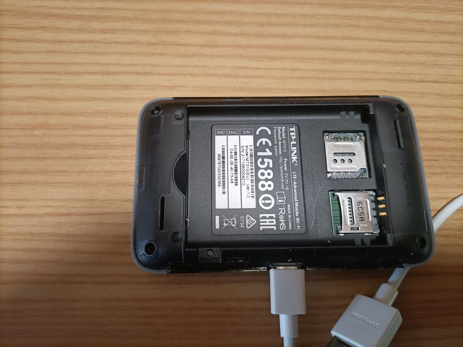 TP-Link Modem & Router: TP-Link Mobiler WLAN Router M7310, wenig gebraucht – Usato da Schöftland venduto da Snacketti7 5