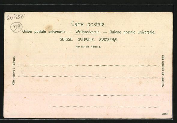 Cartoline postali: AK Lugano, Piazza commerzia – Usato da Berlin venduto da bartko-reher 1