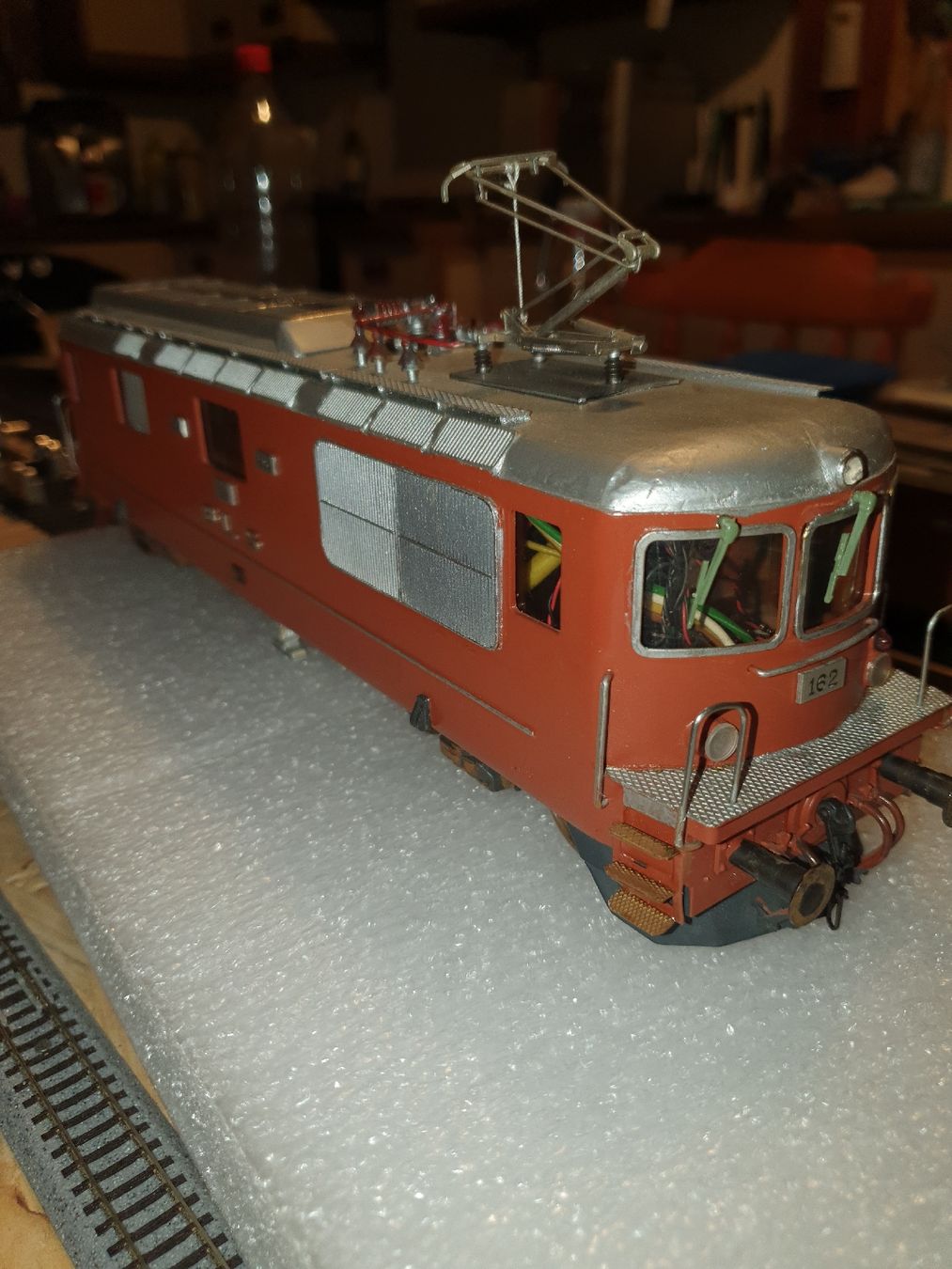 Hermann Modellini di ferrovie: BLS Re 4/4 Spur 0 DC – Usato da Münsingen venduto da wd65 9