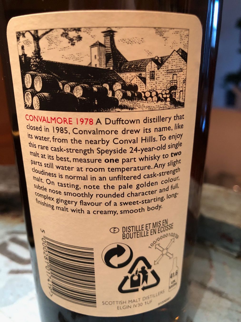 Spirituosen: Convalmore Rare Malts 1978 – Neu und originalverpackt aus Aarwangen von concorde58 3