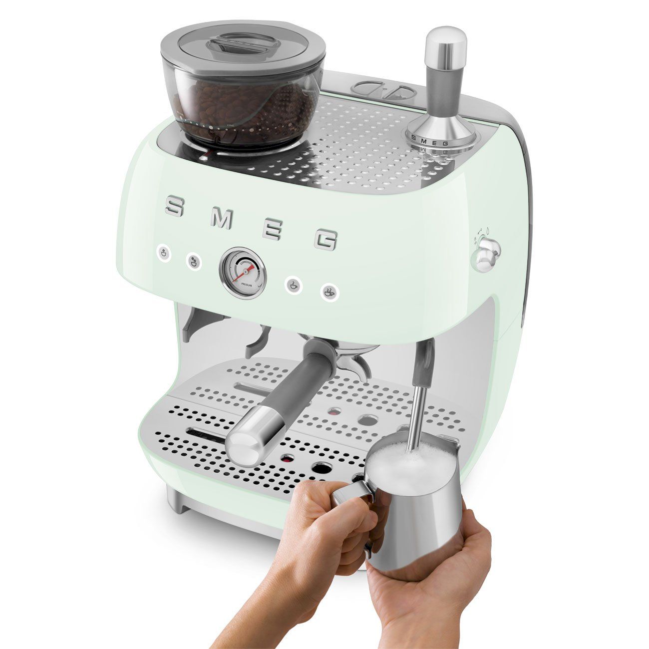 Kaffeemaschinen & Espressomaschinen: Smeg EGF03PGEU Espressomaschine – Neu und originalverpackt aus Bottighofen von zaap 4