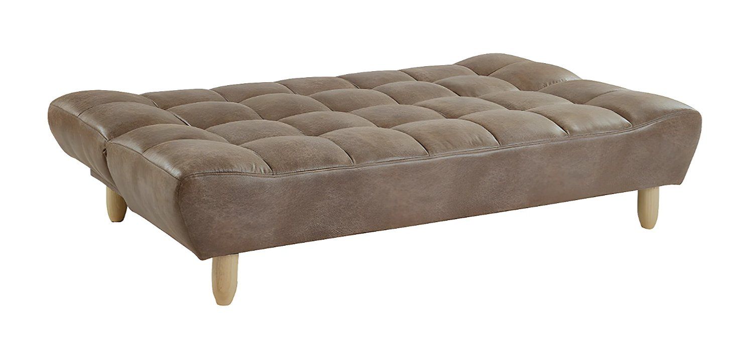 Divani: Schlafsofa Klappsofa 3-Sitzer Microfaser Liege Couch Vintage – Nuovo e nell'imballaggio originale da Wettingen venduto da ray_boccia 1